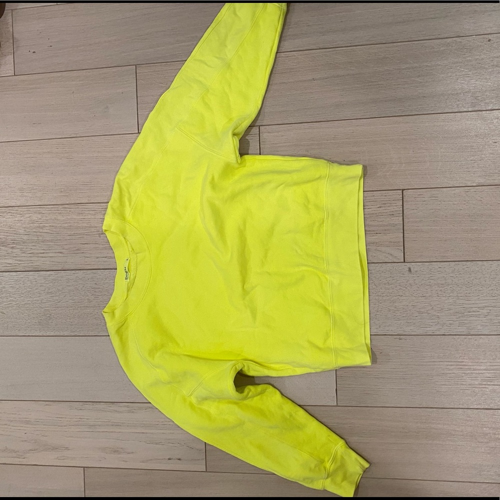 Stateside Neon Yellow Pullover